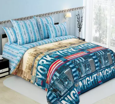 КПБ "Мегаполис" Синий р. Евро