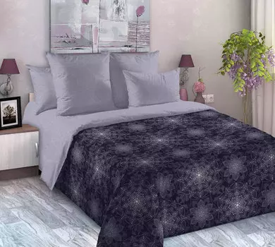 КПБ "Мерцание Синий" р. 1,5-сп.