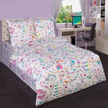 КПБ "Модные штучки" р. 1,5-сп.