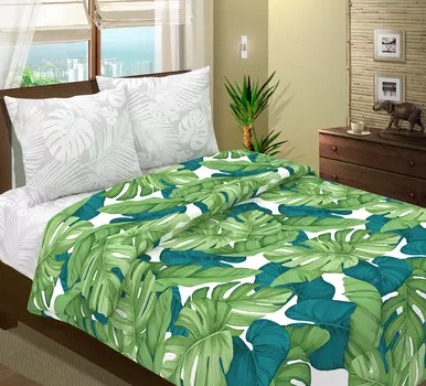 КПБ "Монстера" Зеленый р. Евро