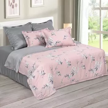 КПБ "Муаре Розовый" р. 2,0-сп. 4 нав.