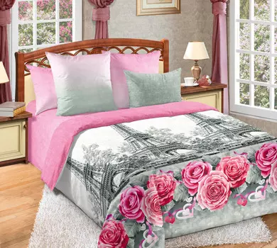 КПБ "Ностальжи" Розовый р. Евро