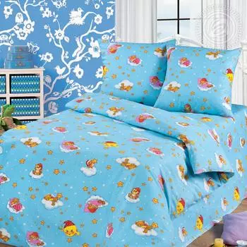 КПБ "Облачко" Голубой р. 1,5-сп.