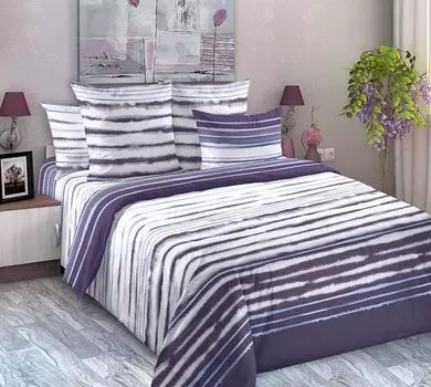 КПБ "Орландо" Фиолетовый р. 2,0-сп.