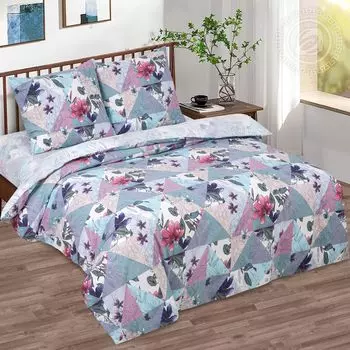 КПБ "Пэчворк" Сиреневый р. Сем.