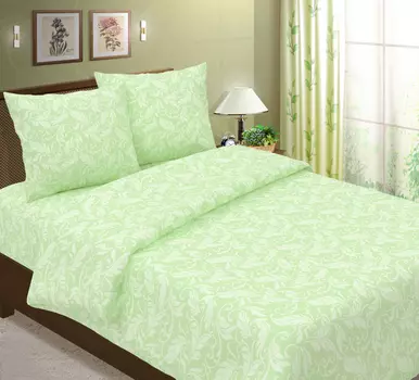 КПБ "Перья Зеленый" р. 1,5-сп.