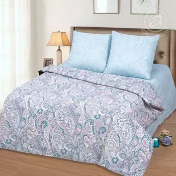 КПБ "Примула" Голубой р. 2,0-сп. евро