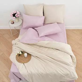 КПБ "Souffle Кремовый" р. 1,5-сп.