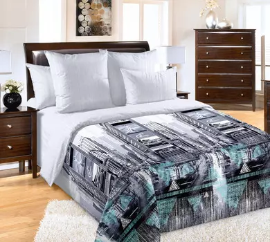 КПБ "Таймс-сквер" Серый р. Евро