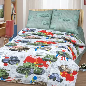 КПБ "Танки Зеленый" р. 1,5-сп.