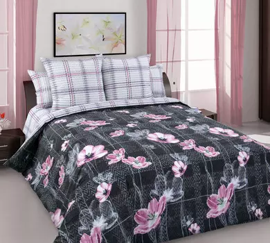 КПБ "Твид Черный" р. 1,5-сп.