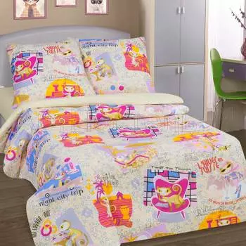 КПБ "Уикенд Бежевый" р. 1,5-сп.