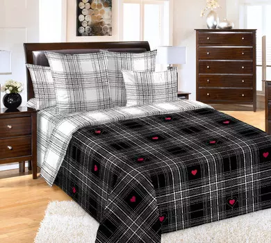 КПБ "Уют" Черный р. 2,0-сп.