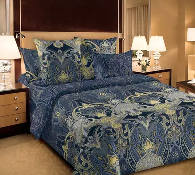 КПБ "Визирь" Синий р. 2,0-сп. евро