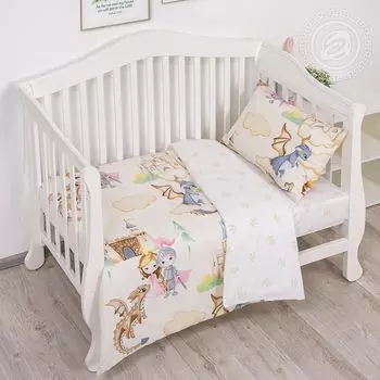 КПБ "Воздушный замок" Кремовый р. Ясельный