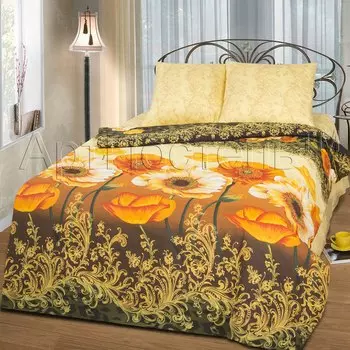 КПБ "Янтарные маки" р. 1,5-сп.