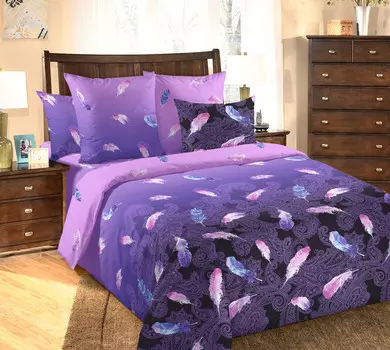 КПБ Зима-Лето "Дуновение" Сиреневый р. Сем.