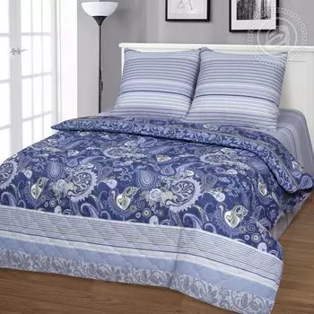 КПБ Зима-Лето "Сказка востока" Синий р. Сем.