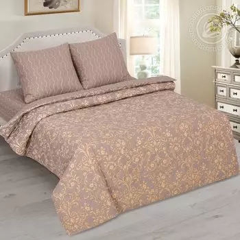 КПБ Зима-Лето "Таинство Коричневый" р. 1,5-сп.