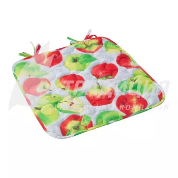 Кухонные принадлежности "Чехол для стула Яблочное угощение" р. 35х38