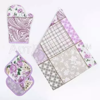 Кухонные принадлежности "Лаванда" р. 4 пред.