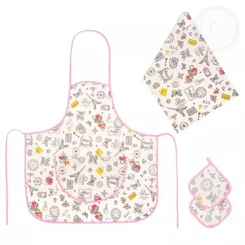 Кухонные принадлежности "Мадам Бежевый" р. 4 пред.