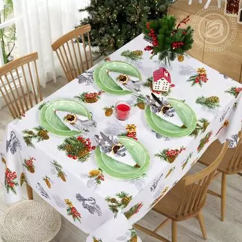 Кухонные принадлежности "Серебряный звон" Серый р. 135х220