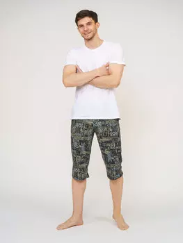 Муж. бриджи "арт. 16-0785 Черный" р. 58