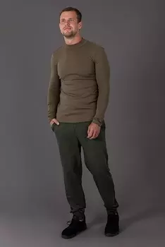 Муж. брюки арт. 19-0526 Хаки р. 58