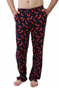 Муж. брюки арт. 22-0493 Синий р. 58