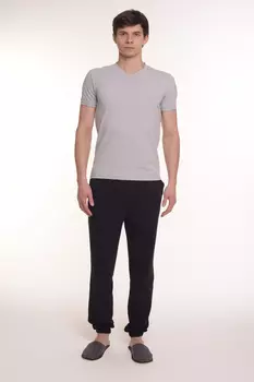 Муж. брюки арт. 23-0337 Черный р. 46