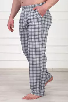 Муж. брюки "Денди Светло-серый" р. 50