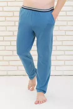 Муж. брюки "Феликс" Синий р. 52