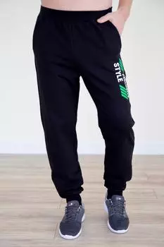 Муж. брюки "Экстрим" Черный р. 56