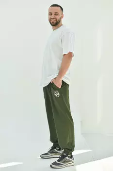 Муж. брюки "Спорт" Болотный р. 48