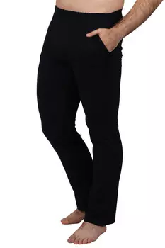 Муж. брюки "Тон" Черный р. 48