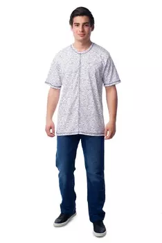 Муж. футболка арт. 16-0355 Белый р. 58
