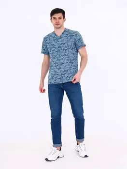 Муж. футболка арт. 16-0798 Индиго р. 50