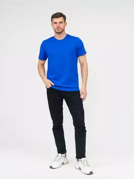 Муж. футболка арт. 16-0914 Васильковый р. 60