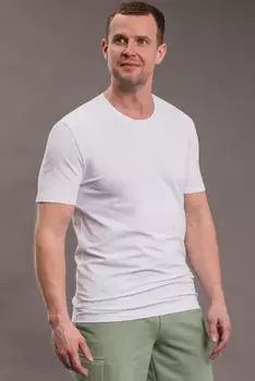 Муж. футболка арт. 19-0638 Белый р. 56