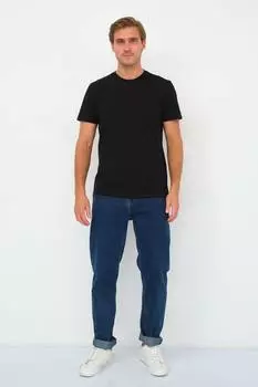 Муж. футболка арт. 23-0463 Черный р. 48