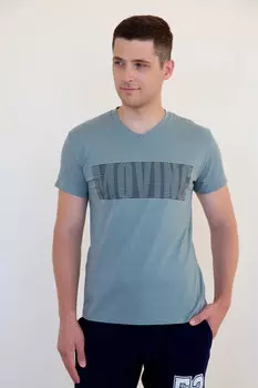 Муж. футболка "Джулиан" Коричневый р. 48