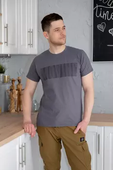 Муж. футболка "Джулиан" Серый р. 48