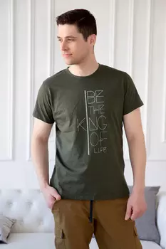 Муж. футболка "Конрад" Хаки р. 48