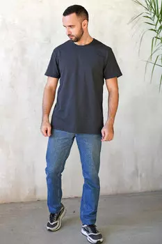 Муж. футболка "Основа" Антрацит р. 52