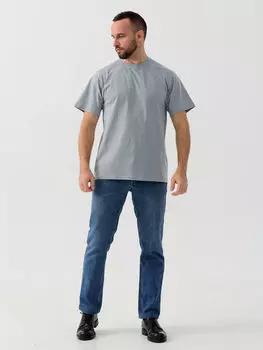 Муж. футболка "Стандарт" Серый р. 50