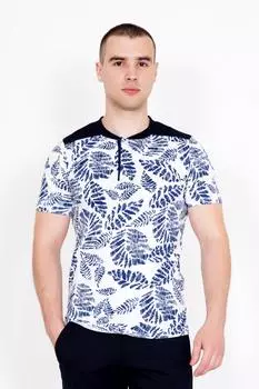 Муж. футболка "Валентин" Белый р. 46