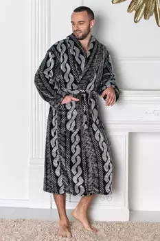 Муж. халат "Статус" Зеленый р. 48