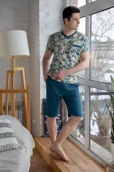 Муж. костюм "Александр" Изумрудный р. 48