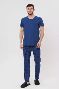 Муж. костюм домашний арт. 23-0398 Индиго р. 58